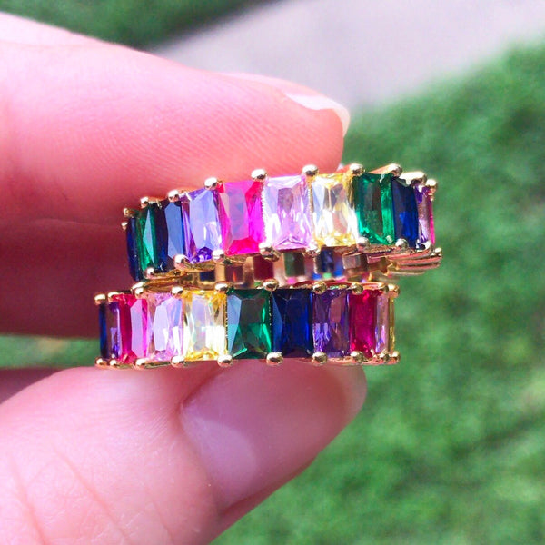 Rhea Tegan Rainbow Ring