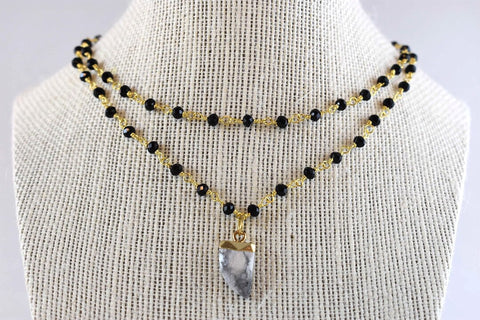 Aubree Kennedy Double Layer Necklace