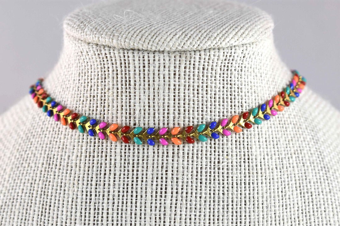Natalia Piper Rainbow Necklace
