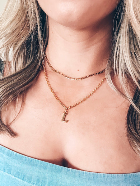 Bailey Aileen Initial Necklace