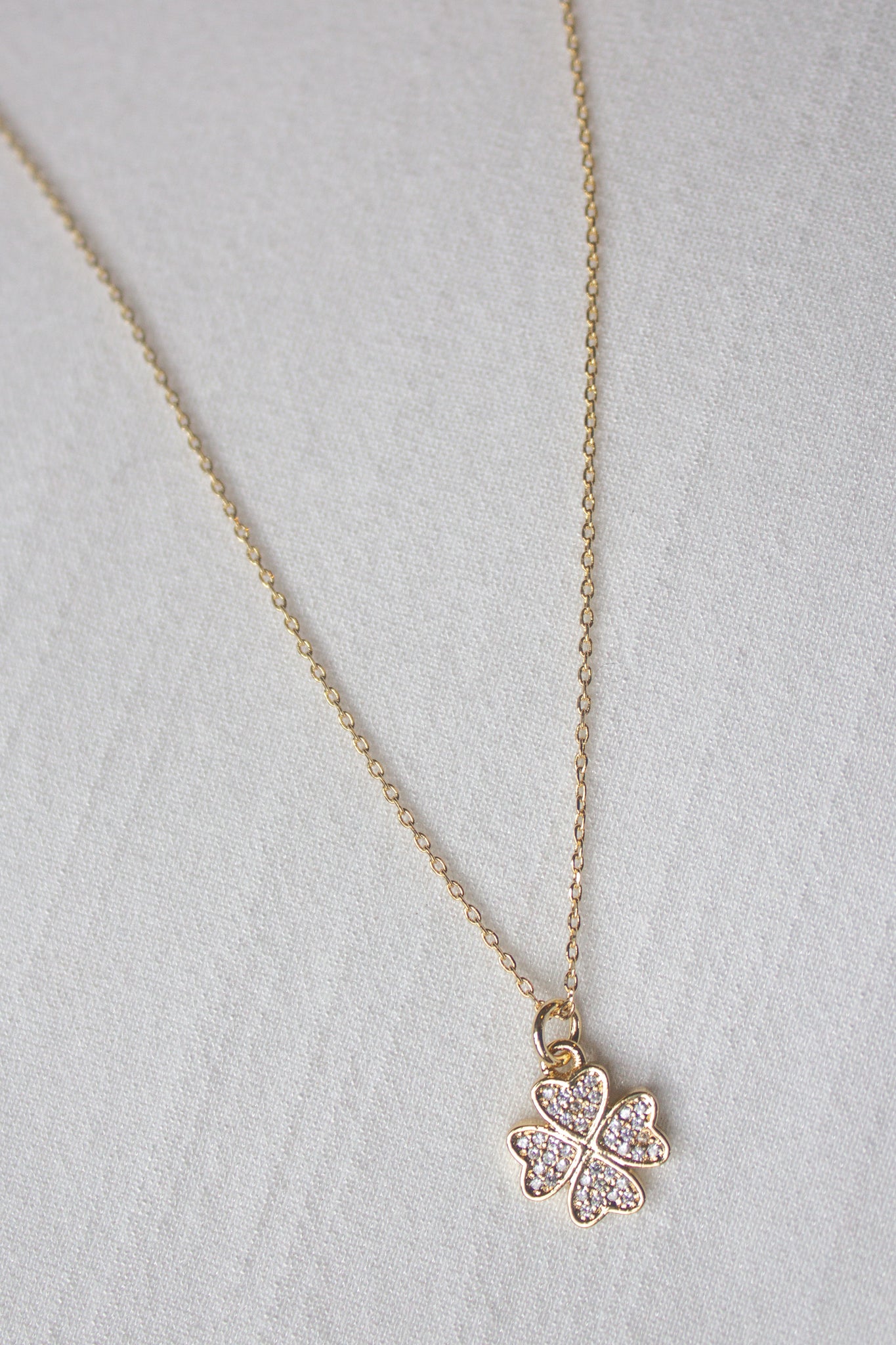 Dainty Four Leaf Clover Necklace