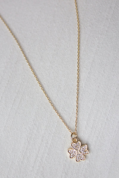 Dainty Four Leaf Clover Necklace