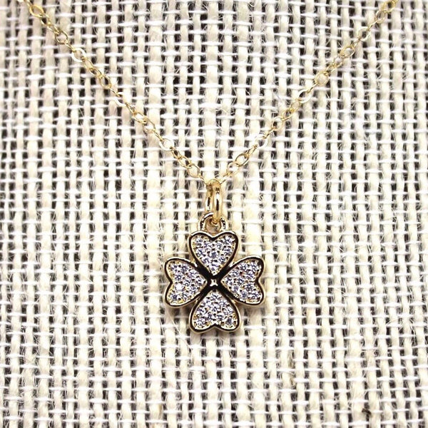 Dainty Four Leaf Clover Necklace